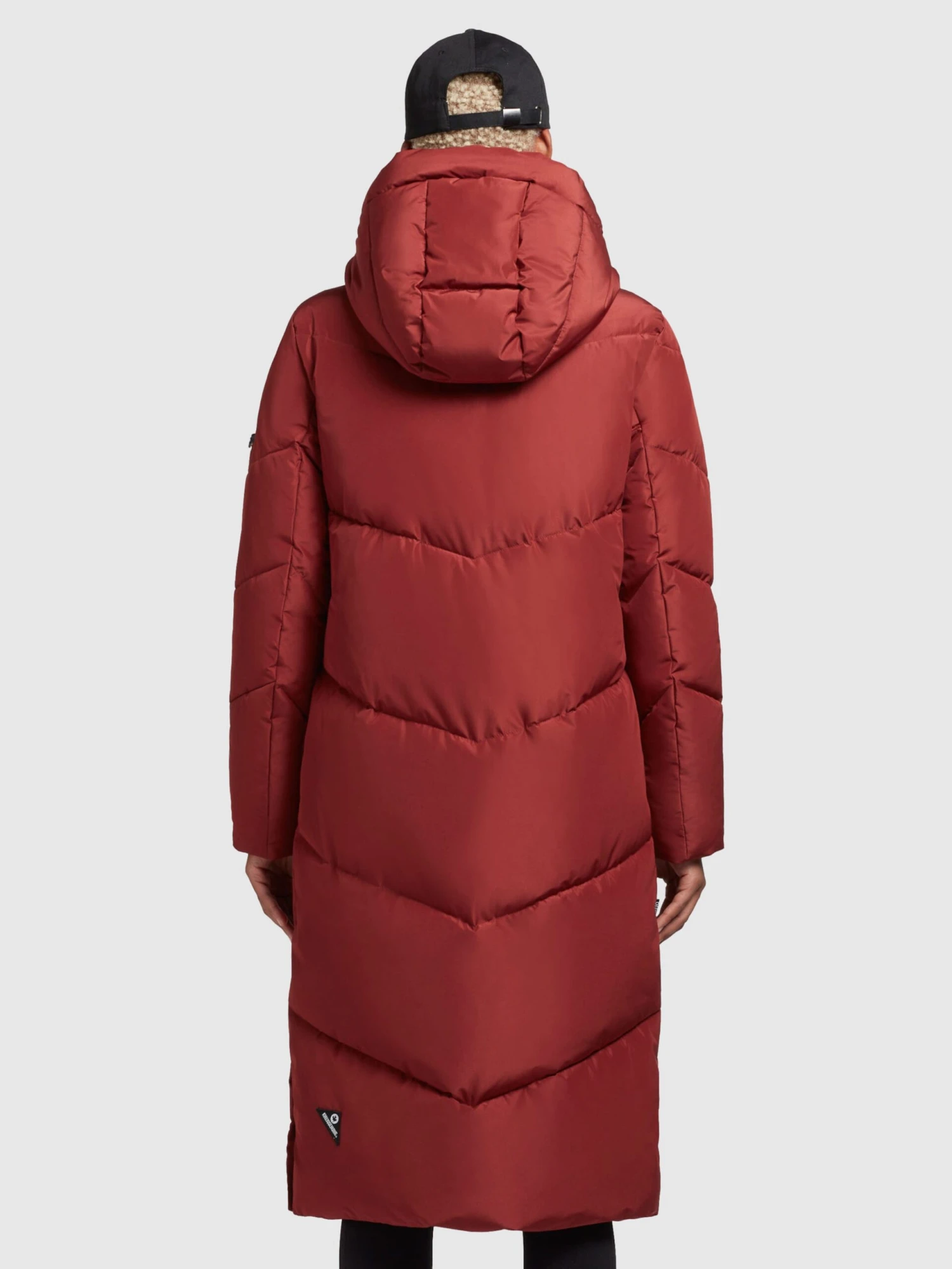 Khujo Tussenmantels Tussenmantel Dames Donkerrood 4 Khujo Tussenmantels Tussenmantel Dames Donkerrood - Afbeelding 4