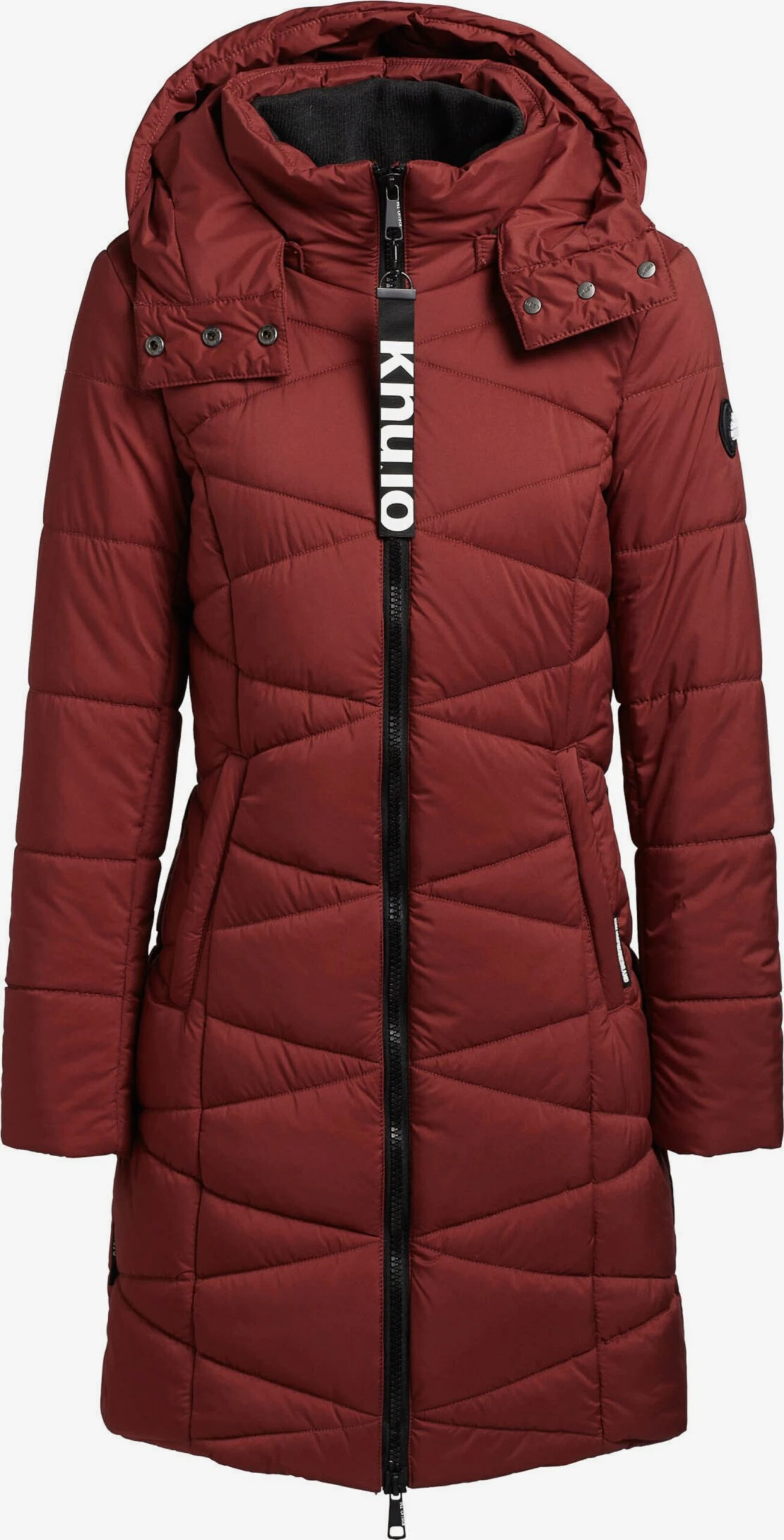 Khujo Tussenmantels Tussenmantel Fitt Light Dames Roestrood 1 Khujo Tussenmantels Tussenmantel Fitt Light Dames Roestrood