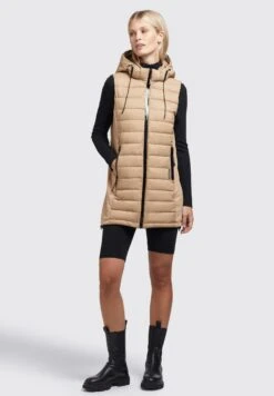 Khujo Weste Becca Matt - Bodywarmer - Beige 16 Khujo Weste Becca Matt - Bodywarmer - Beige -Khujo Winkel 21bac4b3d6114b71b26881a2eb497ba5