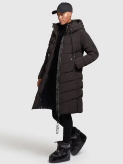 Khujo Wintermantels Wintermantel Ayleena Dames Zwart 10 Khujo Wintermantels Wintermantel Ayleena Dames Zwart -Khujo Winkel 229bb743f0571eccd2cf19f56c9a913c