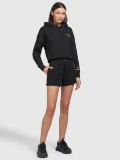 Khujo Shorts Regular Broek Dames Zwart -Khujo Winkel 22dee87760d8a293ad2fd3bb73fb4dd5