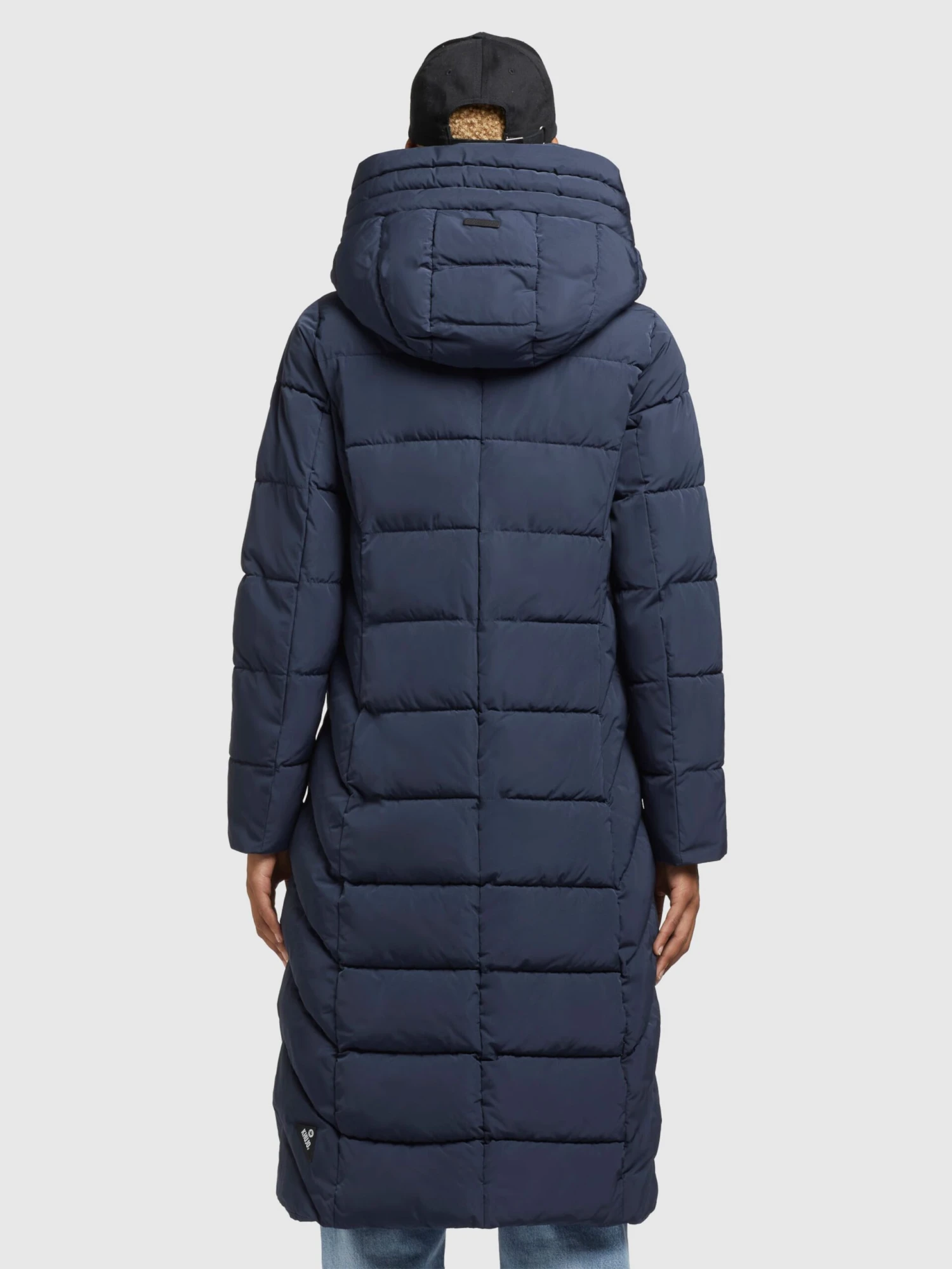 Khujo Wintermantels Wintermantel Gamber Dames Donkerblauw 4 Khujo Wintermantels Wintermantel Gamber Dames Donkerblauw - Afbeelding 4