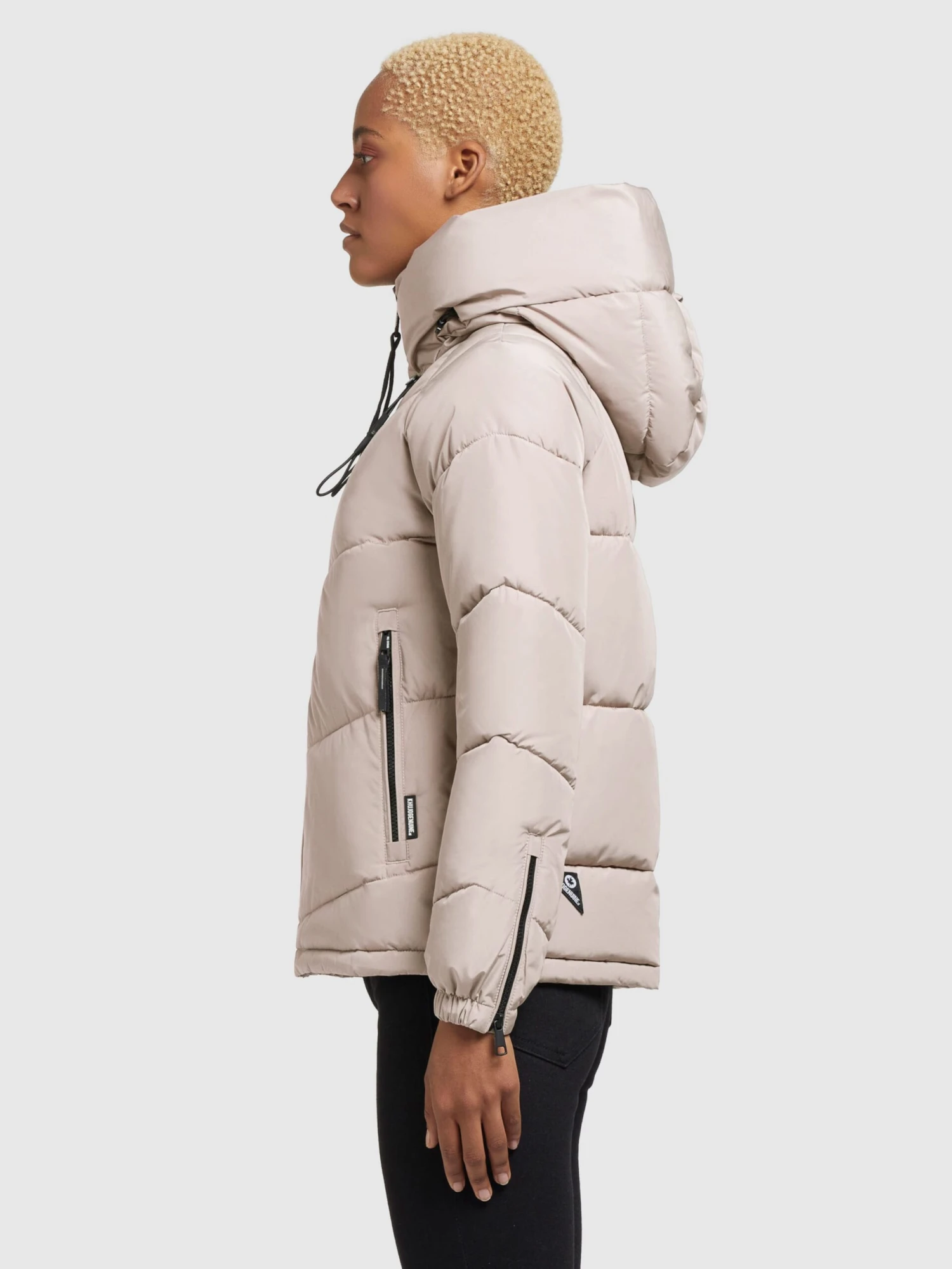 Khujo Winterjassen Winterjas Esila Dames Poederroze 5 Khujo Winterjassen Winterjas Esila Dames Poederroze - Afbeelding 5