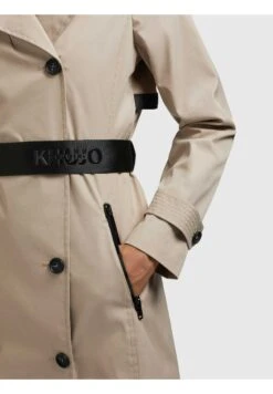 Khujo Trenchcoat - Beige -Khujo Winkel 24ae667d495d404281cc378a4e6e4023