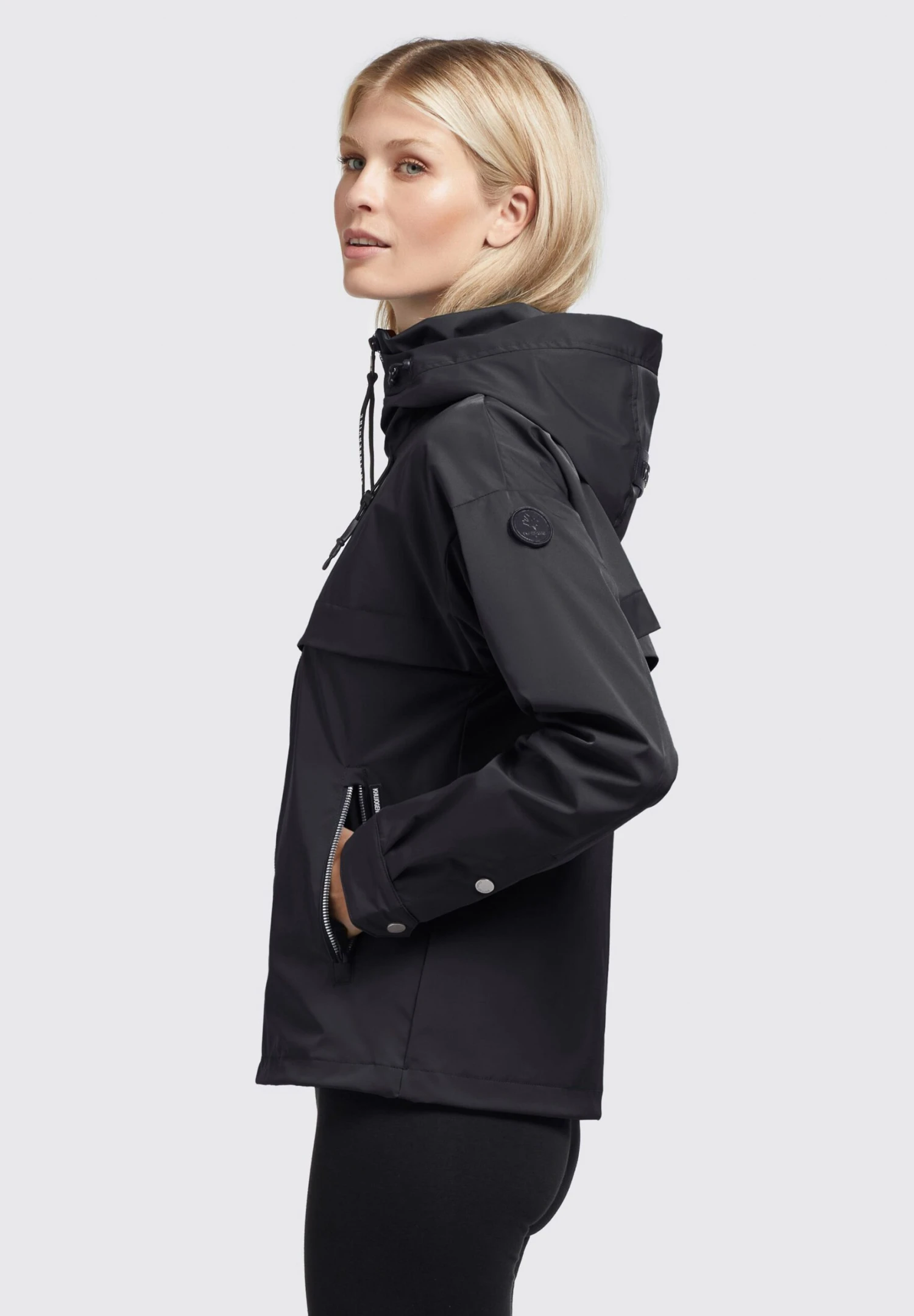 Khujo Blair2 - Lichte Jas - Schwarz 5 Khujo Blair2 - Lichte Jas - Schwarz - Afbeelding 5