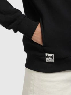Khujo Hoodies Sweatshirt Karima Dames Zwart -Khujo Winkel 25f019dc1a731e58fb118a14941fee71