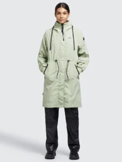 Khujo Tussenmantels Tussenmantel Silica Dames Pastelgroen -Khujo Winkel 266b747ffe70988f30ad38a8206ded41