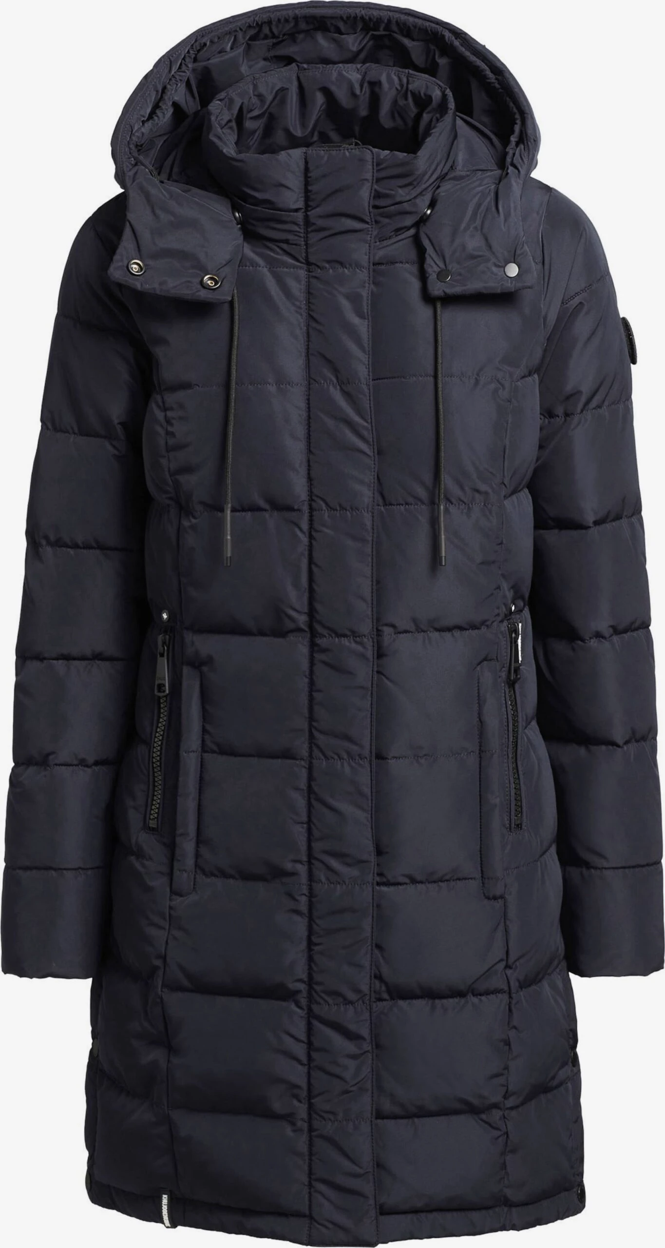 Khujo Korte Mantels Wintermantel Cups Dames Marine 1 Khujo Korte Mantels Wintermantel Cups Dames Marine