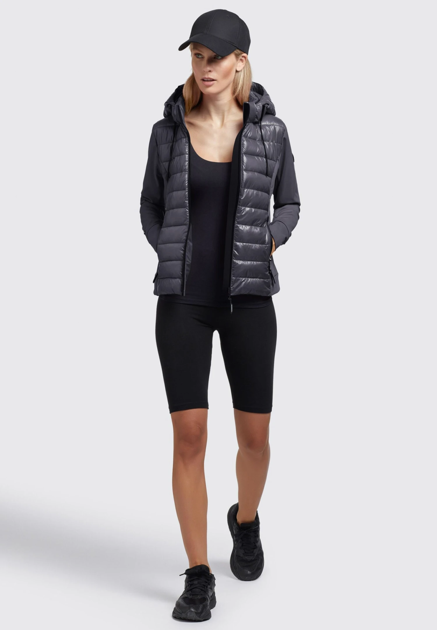 Khujo Ghita Shiny - Jas - Grau 2 Khujo Ghita Shiny - Jas - Grau - Afbeelding 2