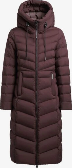 Khujo Wintermantels Wintermantel Ingram2 Dames Donkerbruin