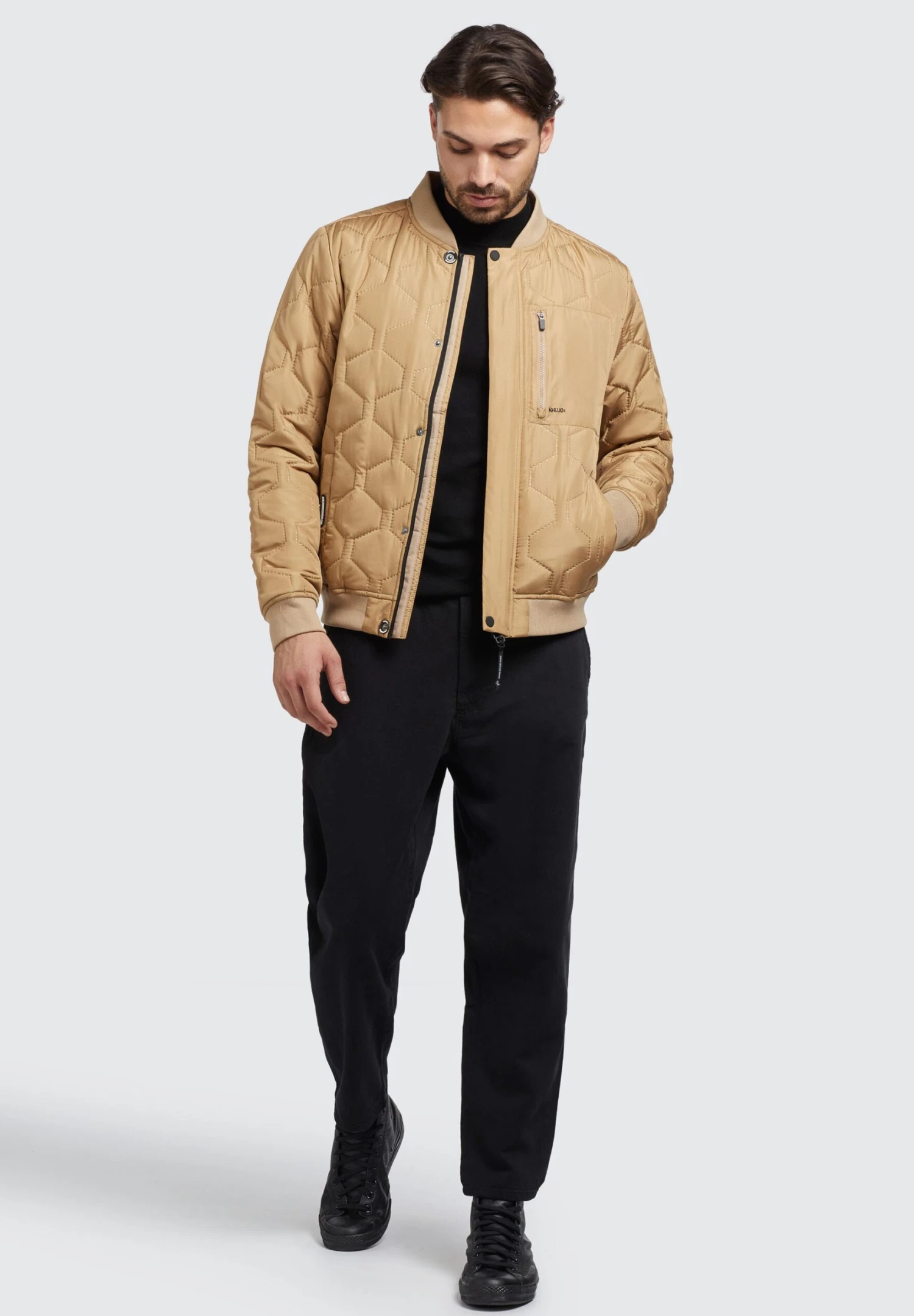 Khujo Carlson - Jas - Beige 2 Khujo Carlson - Jas - Beige - Afbeelding 2