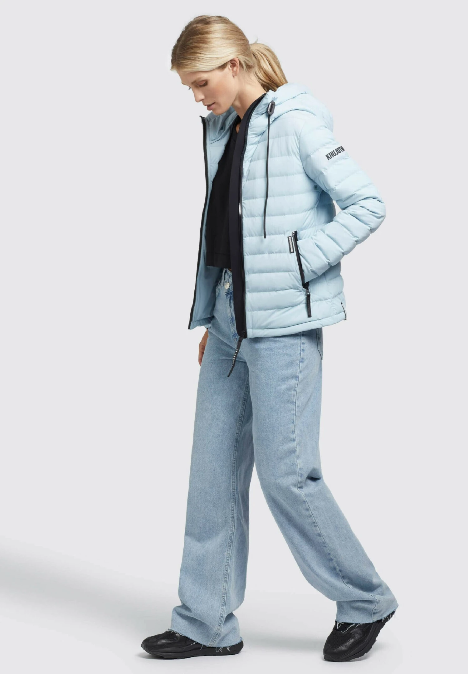 Khujo Lovina Matt - Jas - Hellblau 4 Khujo Lovina Matt - Jas - Hellblau - Afbeelding 4