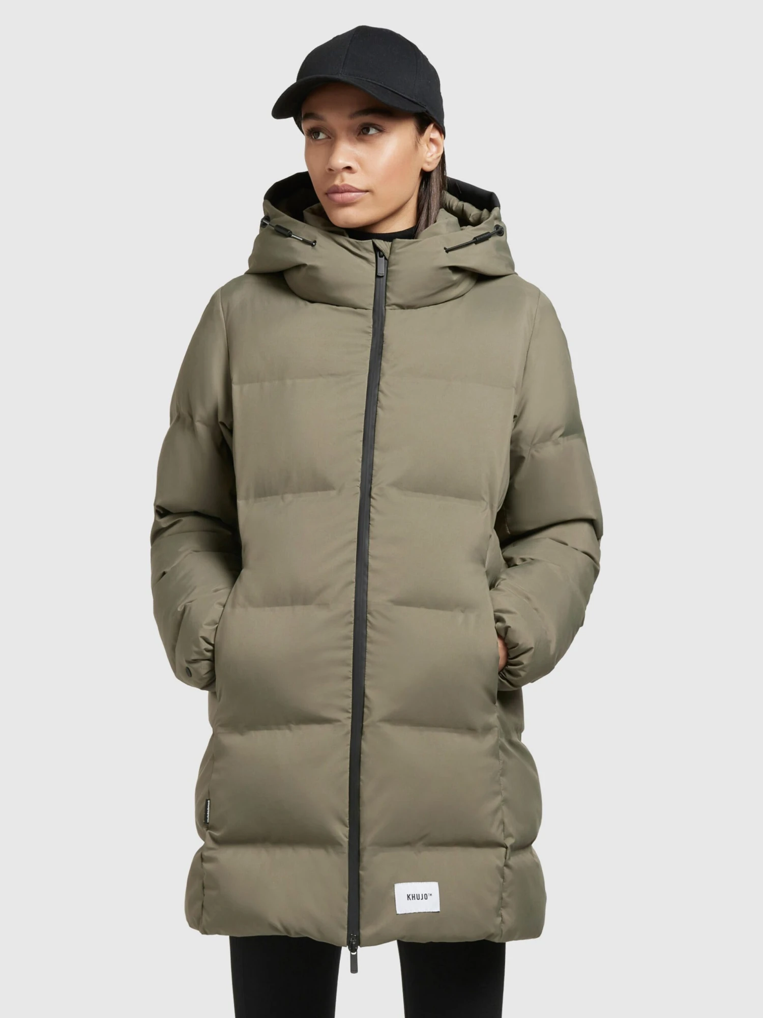 Khujo Winterjassen Winterjas Tanare Dames Olijfgroen 2 Khujo Winterjassen Winterjas Tanare Dames Olijfgroen - Afbeelding 2