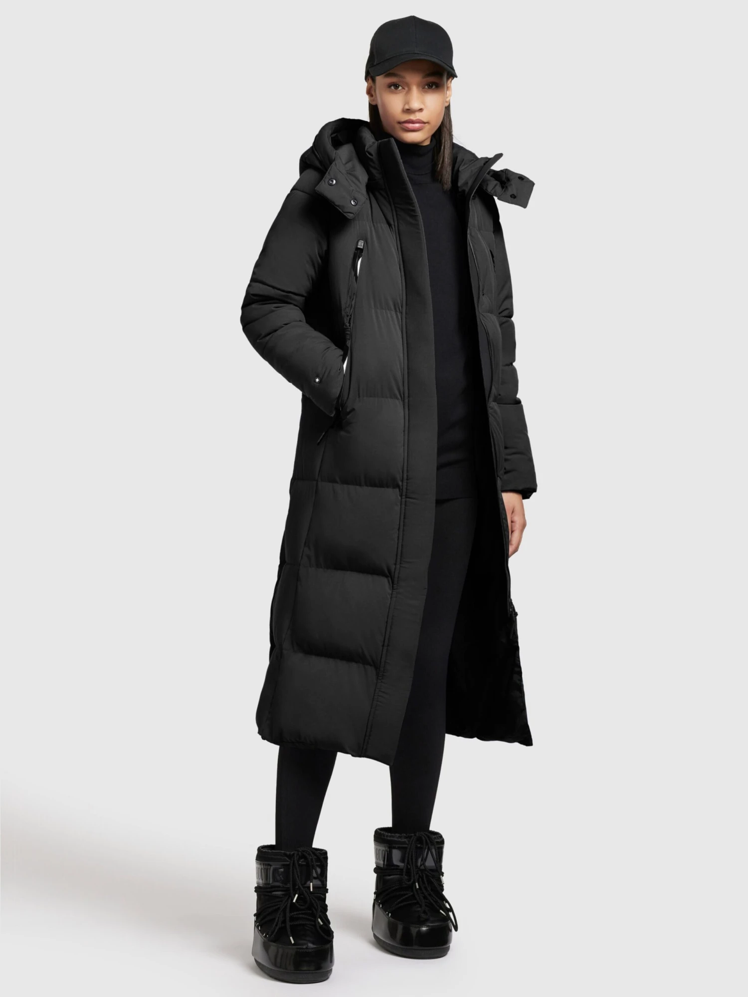 Khujo Tussenmantels Tussenmantel Melona Dames Zwart 6 Khujo Tussenmantels Tussenmantel Melona Dames Zwart - Afbeelding 6