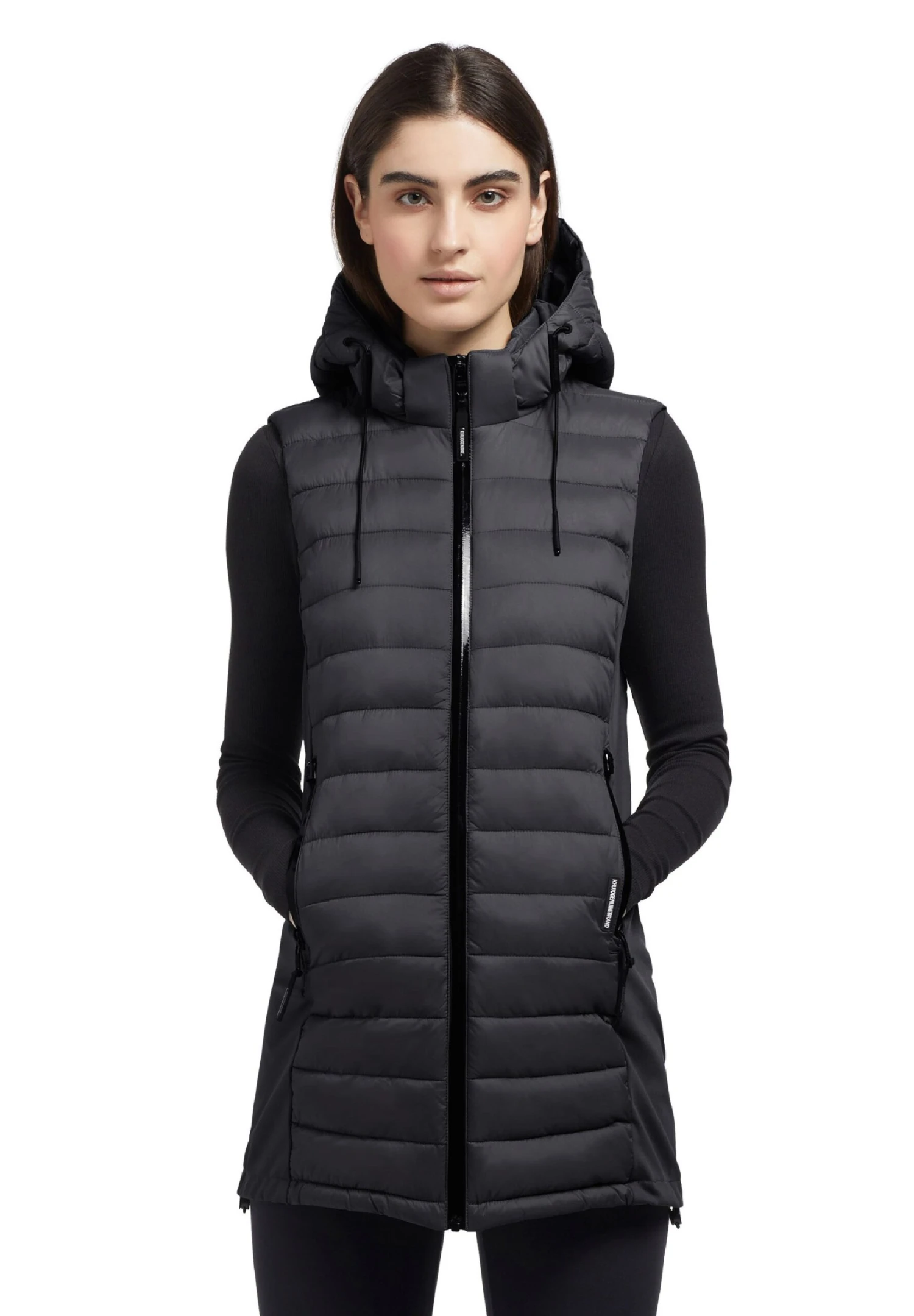 Khujo Weste Becca Matt - Bodywarmer - Schwarz 6 Khujo Weste Becca Matt - Bodywarmer - Schwarz - Afbeelding 6