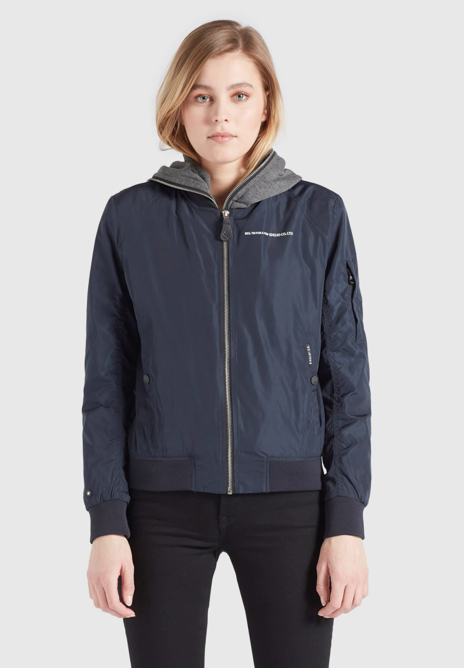 Khujo Winterjassen Winterjas Larifa Dames Nachtblauw 2 Khujo Winterjassen Winterjas Larifa Dames Nachtblauw - Afbeelding 2