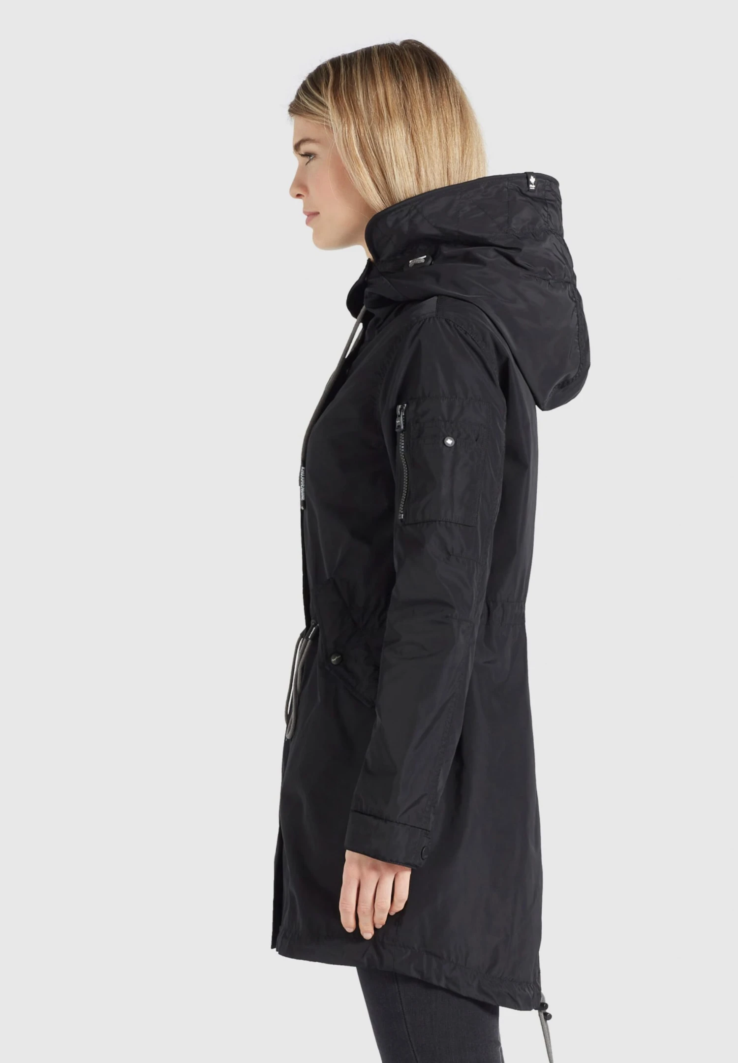 Khujo Parkas Tussenparka Catharina Dames Zwart 3 Khujo Parkas Tussenparka Catharina Dames Zwart - Afbeelding 3