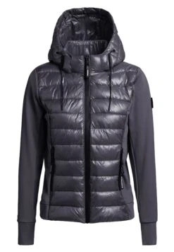 Khujo Ghita Shiny - Jas - Grau 15 Khujo Ghita Shiny - Jas - Grau -Khujo Winkel 2cd6774033484e5089ad773073a98a50