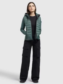 Khujo Outdoor Jassen Functionele Jas Ghita Dames Donkergroen -Khujo Winkel 2f91f12e4f01d90b8ca13f40a4092fae