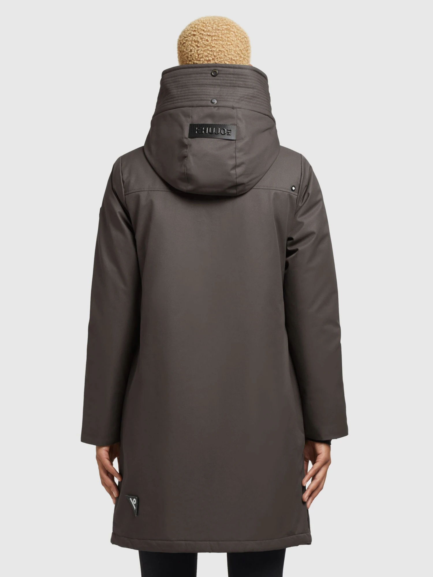 Khujo Tussenmantels Tussenmantel LISAD Dames Donkergrijs 3 Khujo Tussenmantels Tussenmantel LISAD Dames Donkergrijs - Afbeelding 3