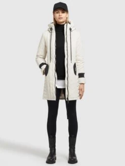 Khujo Tussenmantels Tussenmantel Jerry Dames Offwhite 10 Khujo Tussenmantels Tussenmantel Jerry Dames Offwhite -Khujo Winkel 3044d15d353e854ecbfc7d1d44d13f1d