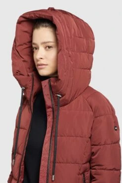 Khujo Winterjassen Winterjas Joilee Dames Pastelrood -Khujo Winkel 307f08331f64ee6a9a0008ddbf99dcf9
