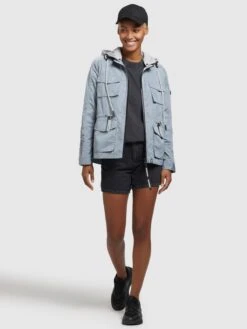 Khujo Tussenjassen Tussenjas FLAMES Dames Lichtblauw -Khujo Winkel 308e8067b8252825da4dd455dece3189