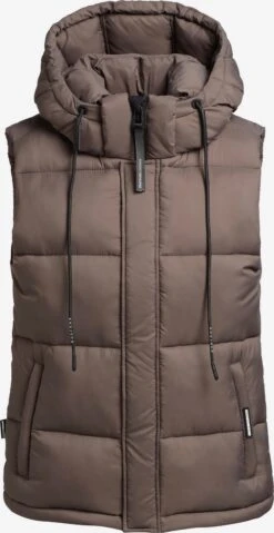 Khujo Bodywarmers Bodywarmer Eden Dames Mokka