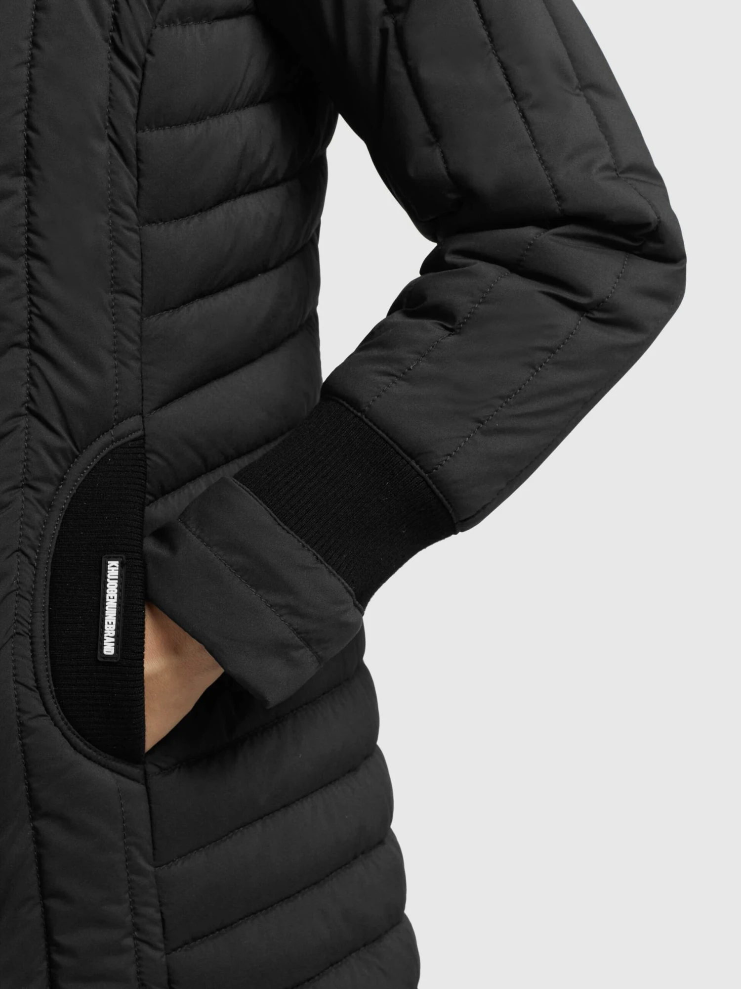 Khujo Winterjassen Winterjas Jerry Dames Zwart 8 Khujo Winterjassen Winterjas Jerry Dames Zwart - Afbeelding 8