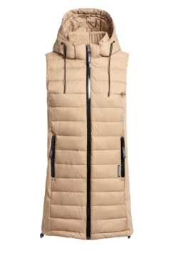 Khujo Weste Becca Matt - Bodywarmer - Beige 17 Khujo Weste Becca Matt - Bodywarmer - Beige -Khujo Winkel 3268221335ff44208970b9f998e88234