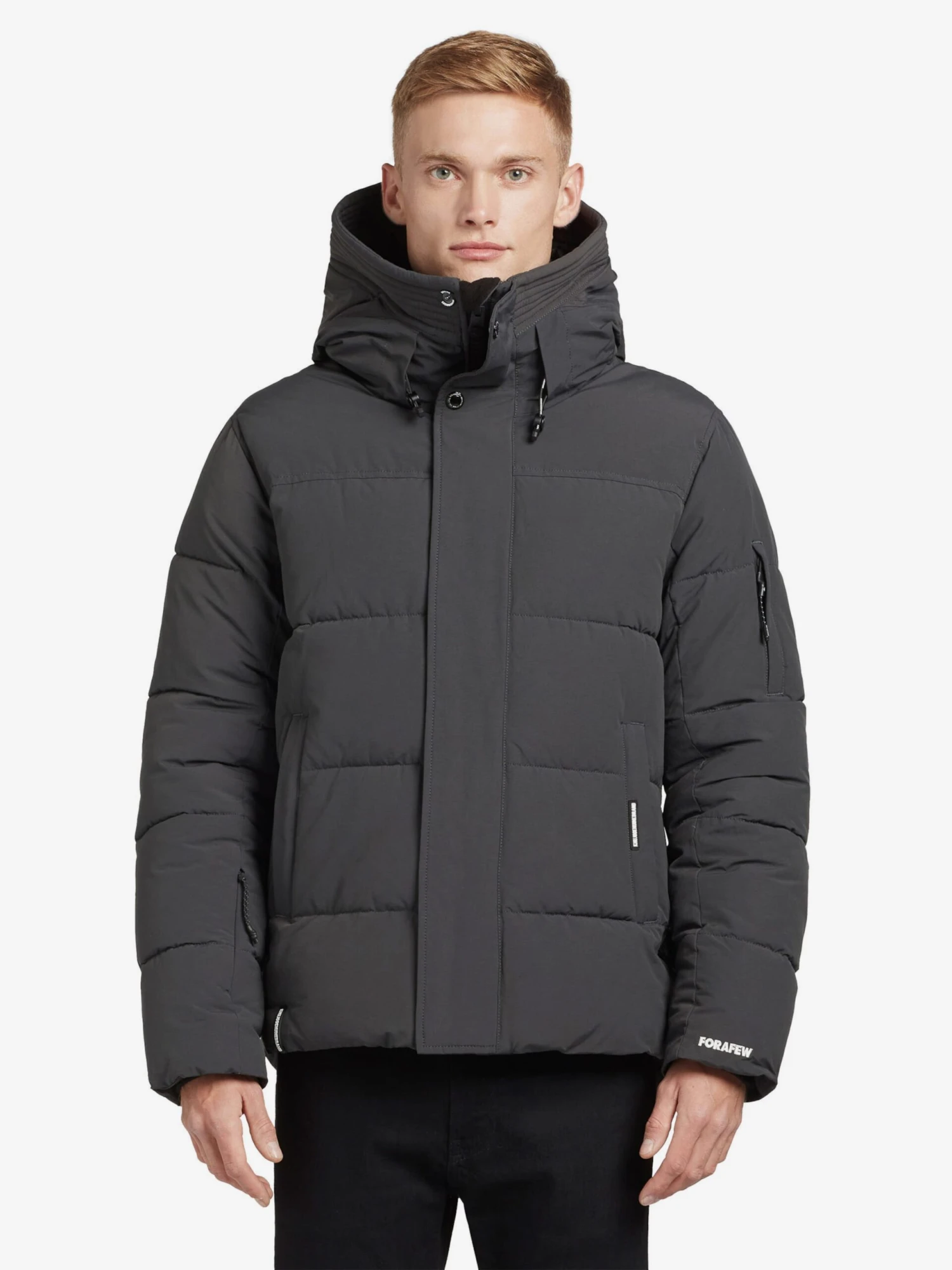 Khujo Winterjassen Winterjas BARAT Heren Donkergrijs 2 Khujo Winterjassen Winterjas BARAT Heren Donkergrijs - Afbeelding 2