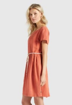 Khujo Mini Jurken Jurk ASBA Dames Oranje -Khujo Winkel 34f4851019cf4994fa3d41ebe079e3d9