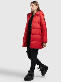 Khujo Winterjassen Winterjas Franee Dames Rood 10 Khujo Winterjassen Winterjas Franee Dames Rood -Khujo Winkel 360abbe29614bd29e71847c71edcd280