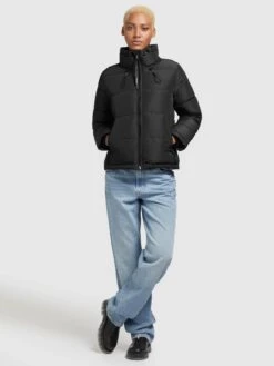 Khujo Winterjassen Winterjas Tuba Dames Zwart -Khujo Winkel 3647cb291c3b2a1b00f901f3baf6ca0f