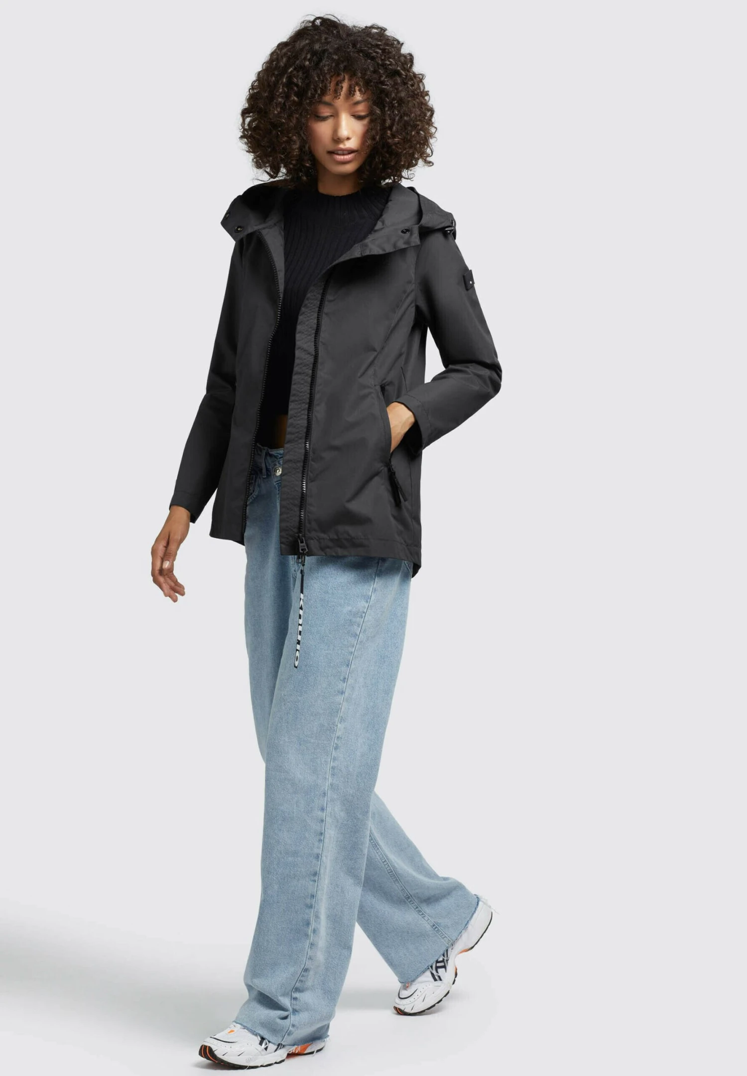 Khujo Junea - Parka - Schwarz 2 Khujo Junea - Parka - Schwarz - Afbeelding 2