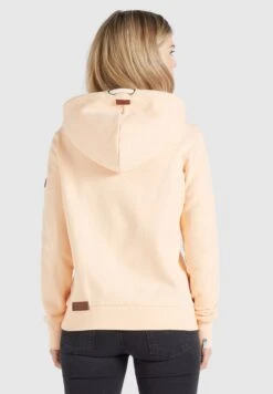Khujo Hoodies Sweatshirt Tesia Dames Perzik -Khujo Winkel 36d161047869e9829cb145f02377cee5
