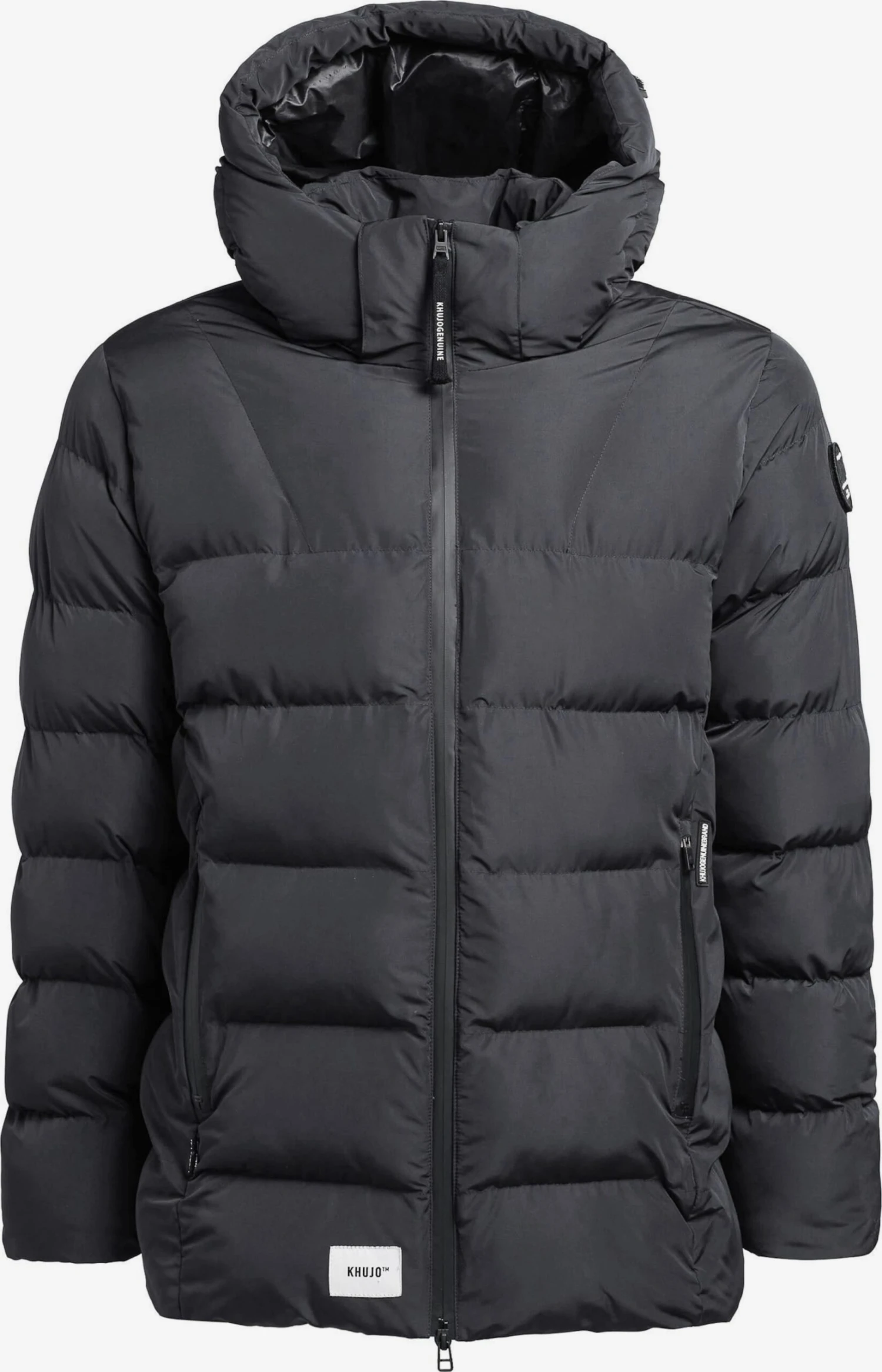 Khujo Winterjassen Winterjas SUMO Heren Donkergrijs 1 Khujo Winterjassen Winterjas SUMO Heren Donkergrijs