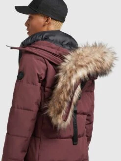 Khujo Wintermantels Wintermantel Cloren Dames Donkerrood 15 Khujo Wintermantels Wintermantel Cloren Dames Donkerrood -Khujo Winkel 3907af00973dd3520703aa6ef457757f