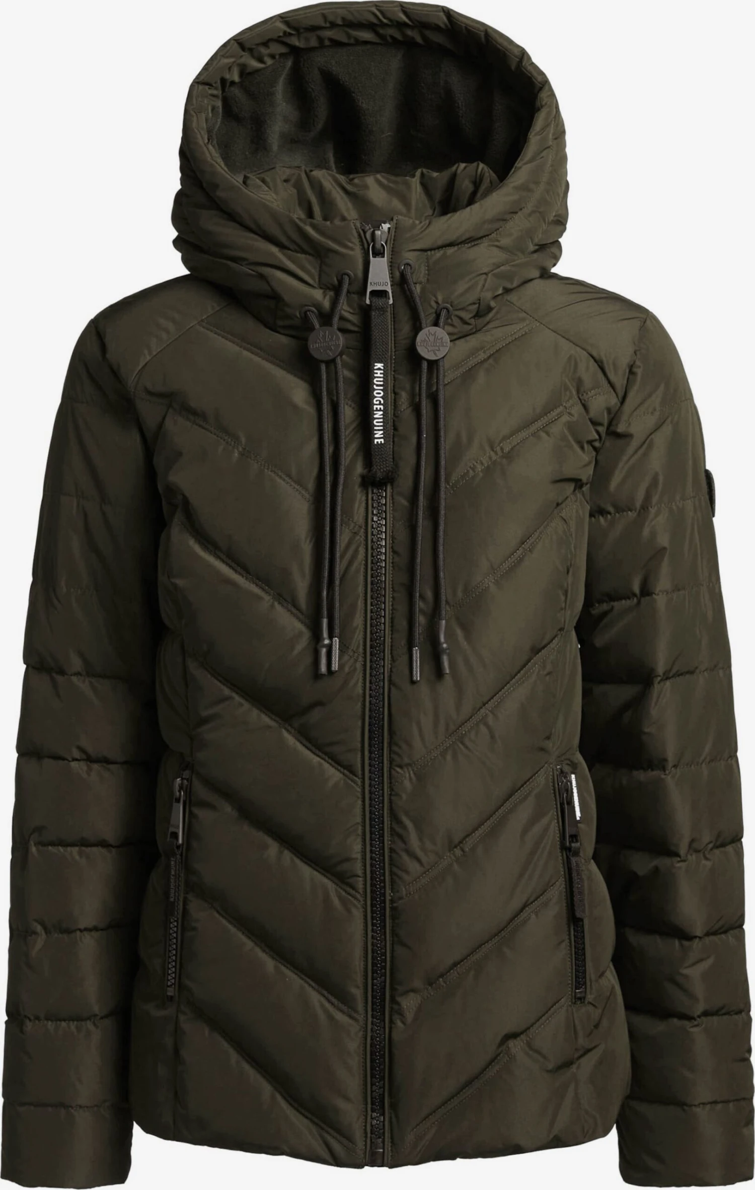 Khujo Tussenjassen Tussenjas Stern Dames Kaki 1 Khujo Tussenjassen Tussenjas Stern Dames Kaki