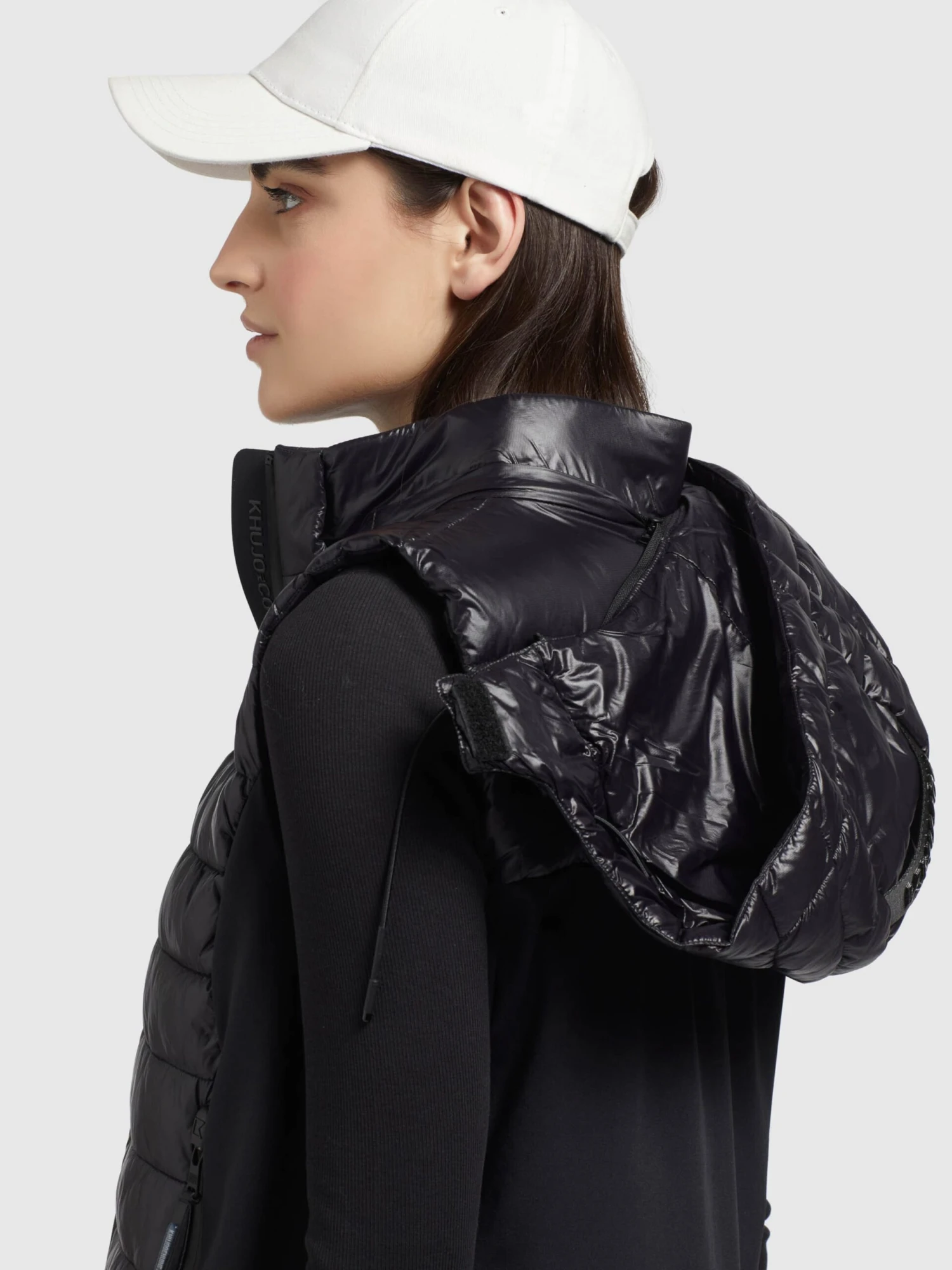 Khujo Bodywarmers Bodywarmer Fabia Dames Zwart 8 Khujo Bodywarmers Bodywarmer Fabia Dames Zwart - Afbeelding 8