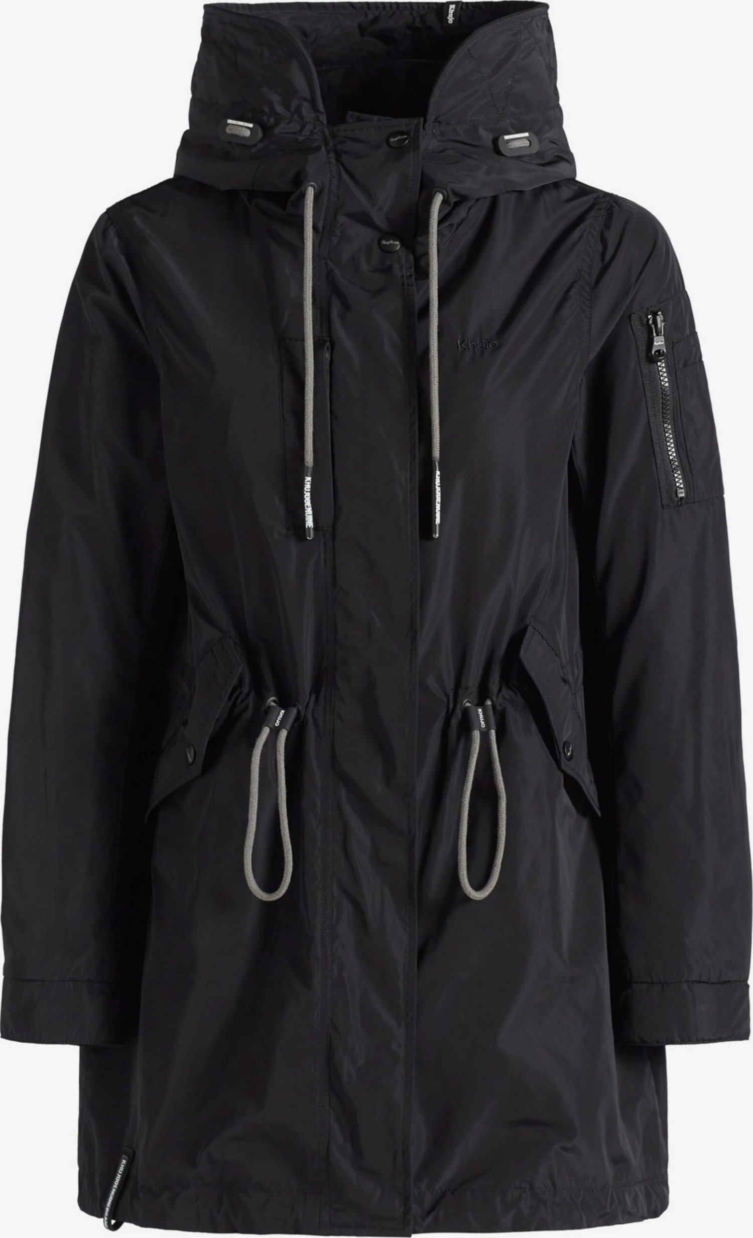 Khujo Parkas Tussenparka Catharina Dames Zwart 1 Khujo Parkas Tussenparka Catharina Dames Zwart