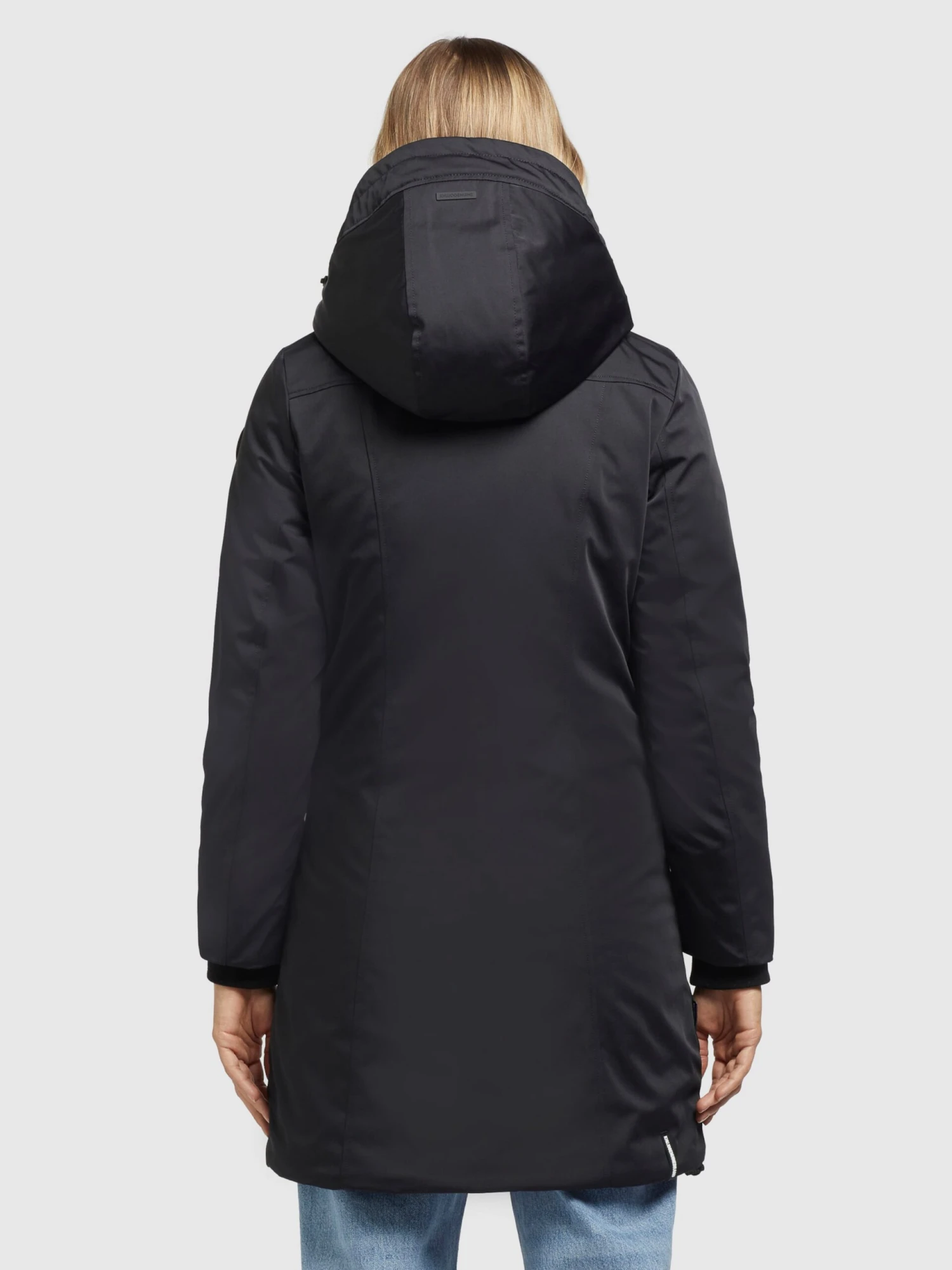 Khujo Wintermantels Wintermantel Blossom Dames Zwart 4 Khujo Wintermantels Wintermantel Blossom Dames Zwart - Afbeelding 4