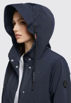 Khujo Adda - Halflange Jas - Dunkelblau -Khujo Winkel 3b6092cab4824b2284e9307dcaf0d5ae