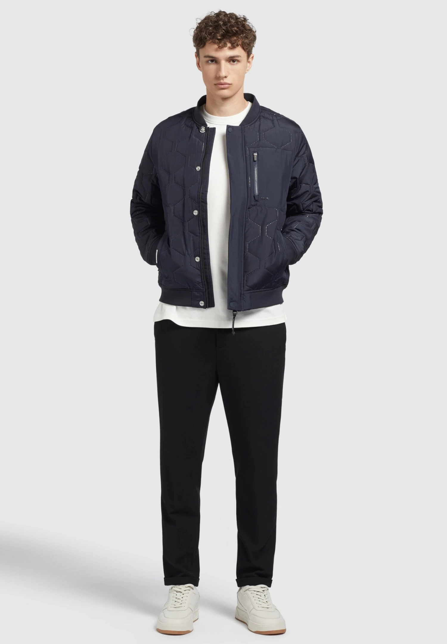 Khujo Carlson - Jas - Dunkelblau 2 Khujo Carlson - Jas - Dunkelblau - Afbeelding 2