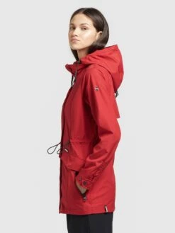 Khujo Parkas Tussenparka FELINA Dames Rood -Khujo Winkel 3fb7c7b1e82fd1683b87a79e3d371702