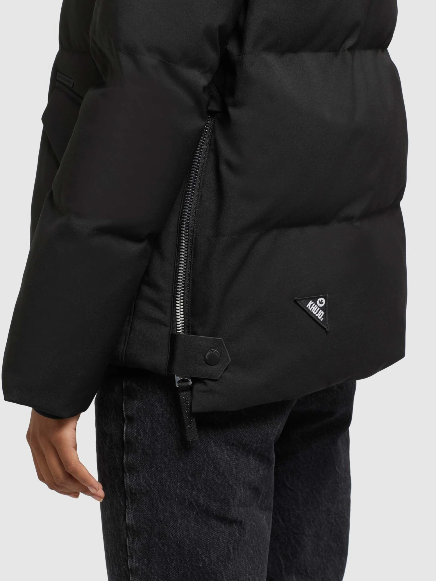 Khujo Winterjassen Winterjas Japura 2 Dames Zwart 8 Khujo Winterjassen Winterjas Japura 2 Dames Zwart - Afbeelding 8