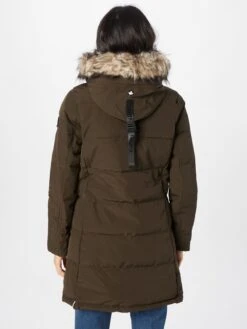 Khujo Wintermantels Wintermantel Cloren Dames Olijfgroen -Khujo Winkel 414ae48b2e280e5738d22dd589082121