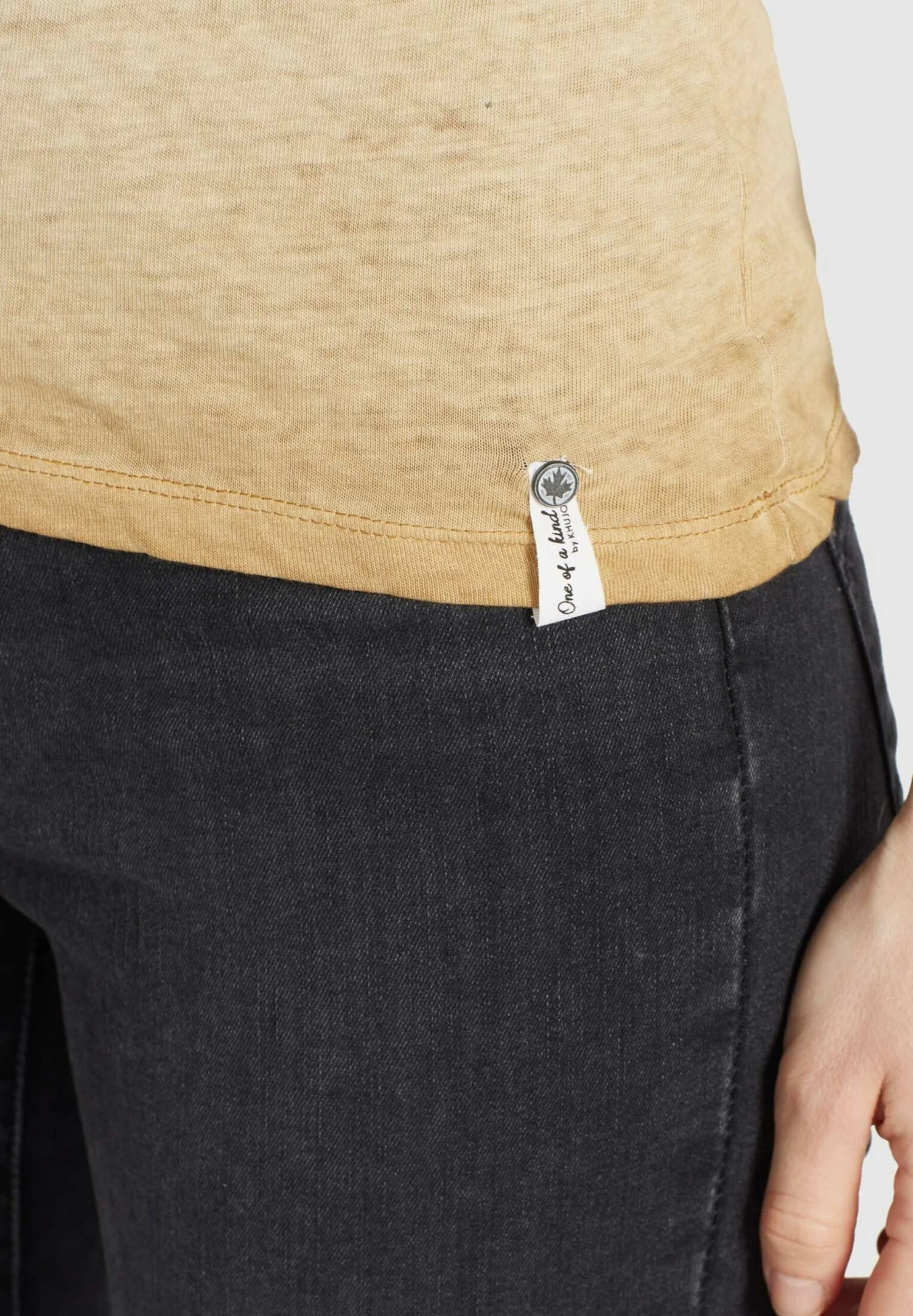 Khujo T-shirts Shirt PERGOLA Dames Lichtgeel 7 Khujo T-shirts Shirt PERGOLA Dames Lichtgeel - Afbeelding 7