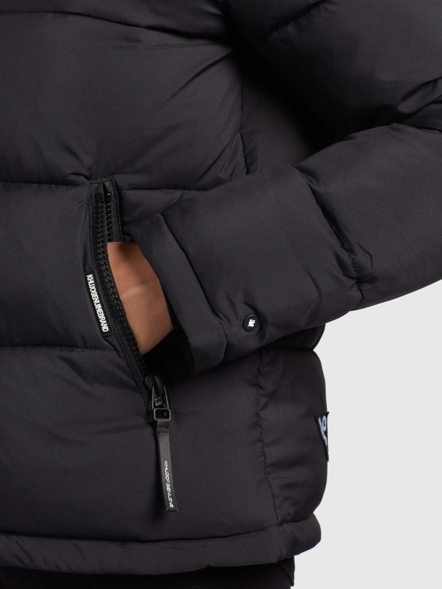 Khujo Winterjassen Winterjas Blondie Matt Dames Zwart 8 Khujo Winterjassen Winterjas Blondie Matt Dames Zwart - Afbeelding 8