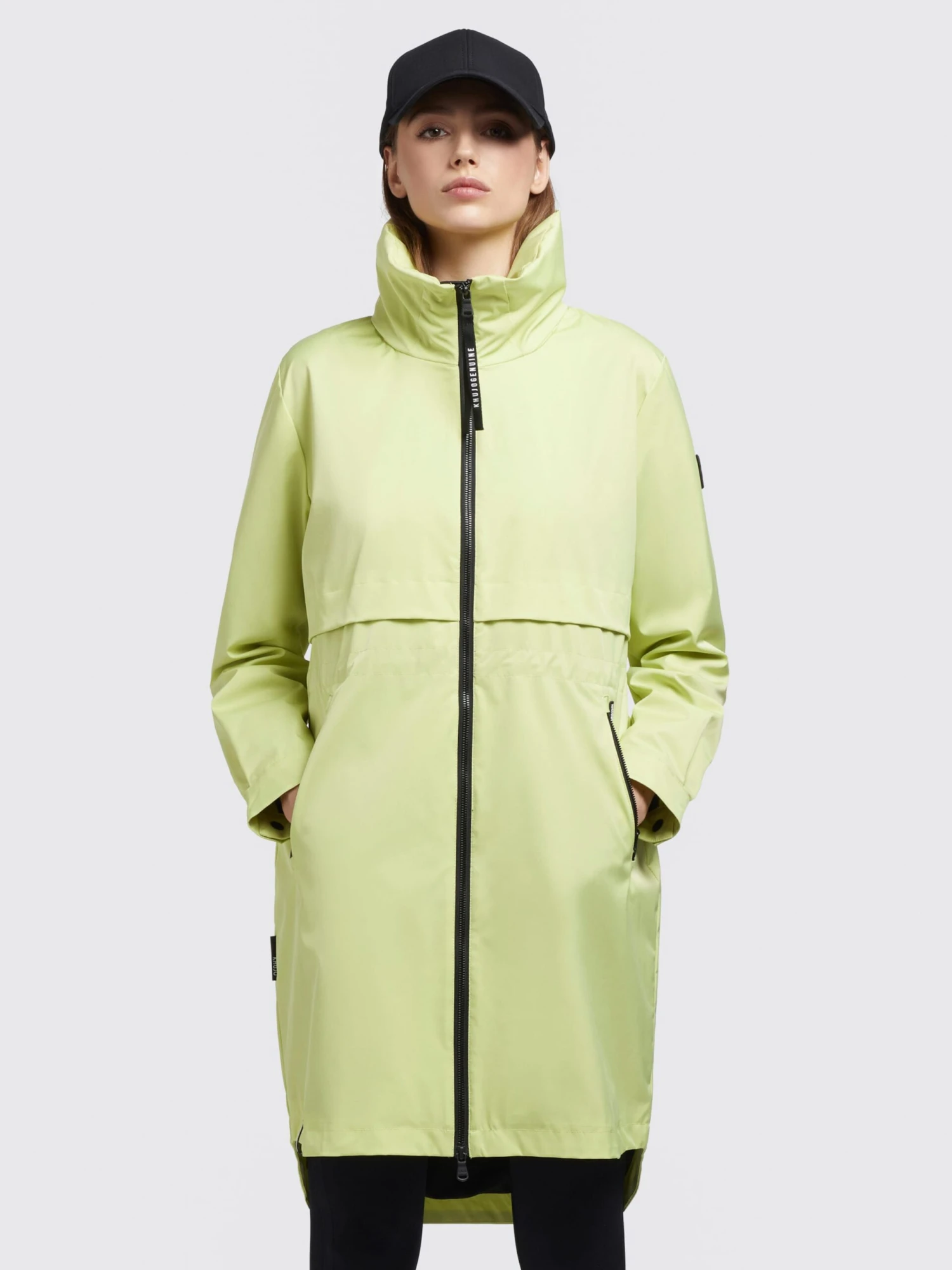 Khujo Tussenmantels Tussenmantel Ariana2 Dames Lichtgroen 2 Khujo Tussenmantels Tussenmantel Ariana2 Dames Lichtgroen - Afbeelding 2